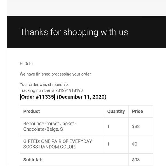 NWT LIT Corset zip jacket - Picture 8 of 8